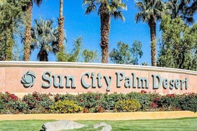 ***OPEN HOUSE SATURDAY JUNE 28, 2025 FROM 11AM TO 1:00PM*** This on Mountain Vista Golf Course At Sun City Palm Desert in California - for sale on GolfHomes.com, golf home, golf lot