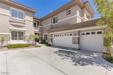 Guard-gated 2-story w/golf course frontage on the 9th fairway of on TPC Las Vegas in Nevada - for sale on GolfHomes.com, golf home, golf lot