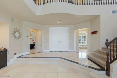 Guard-gated 2-story w/golf course frontage on the 9th fairway of on TPC Las Vegas in Nevada - for sale on GolfHomes.com, golf home, golf lot