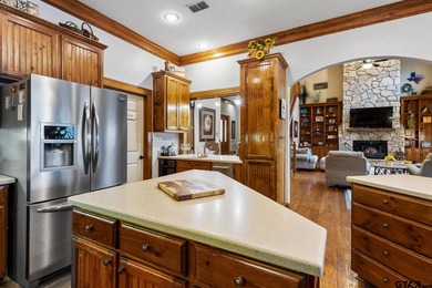 This exceptional 4,835 square foot waterfront residence is on Links At Lands End in Texas - for sale on GolfHomes.com, golf home, golf lot