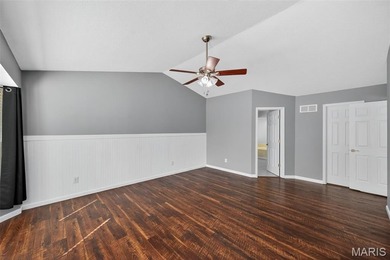 Beautiful ranch with split floor plan on nearly 1/2 an acre in a on Lake Saint Louis Par 3 in Missouri - for sale on GolfHomes.com, golf home, golf lot