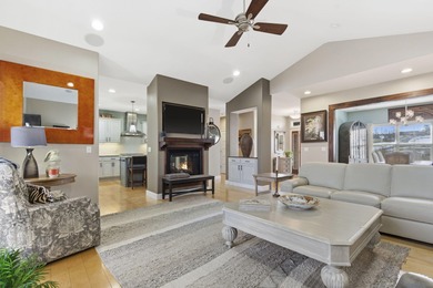 Spectacular custom-built modern farmhouse style 4-bedroom, 3.5 on Payne Stewart Golf Club of Branson Hills - Front in Missouri - for sale on GolfHomes.com, golf home, golf lot