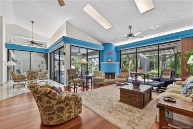 Spectacular location with stunning panoramic golf and water on Pipers Landing Country Club in Florida - for sale on GolfHomes.com, golf home, golf lot