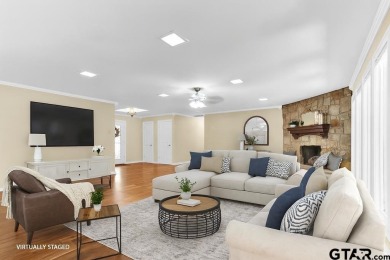 CHARMING TRADITIONAL BRICK HOME WITH STUNNING GOLF COURSE VIEWS! on Hide-A-Way Lake Golf Course in Texas - for sale on GolfHomes.com, golf home, golf lot