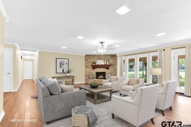 CHARMING TRADITIONAL BRICK HOME WITH STUNNING GOLF COURSE VIEWS! on Hide-A-Way Lake Golf Course in Texas - for sale on GolfHomes.com, golf home, golf lot