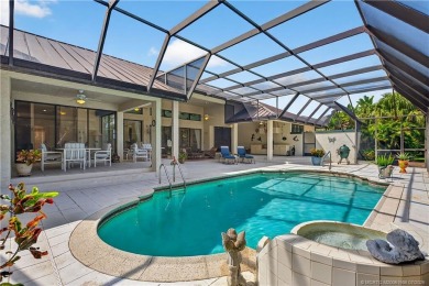 Spectacular location with stunning panoramic golf and water on Pipers Landing Country Club in Florida - for sale on GolfHomes.com, golf home, golf lot