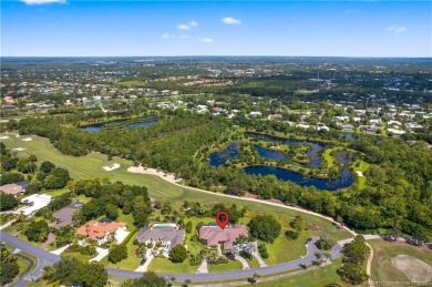 Spectacular location with stunning panoramic golf and water on Pipers Landing Country Club in Florida - for sale on GolfHomes.com, golf home, golf lot