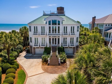 Oceanfront Stunner in esteemed DeBordieu Colony, a private on DeBordieu Country Club in South Carolina - for sale on GolfHomes.com, golf home, golf lot