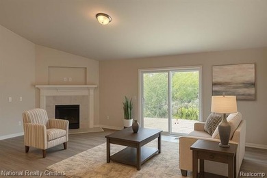 Award winning Clearview Homes is building this single-family on Rolling Hills Golf Club in Michigan - for sale on GolfHomes.com, golf home, golf lot