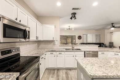 Resort-style living in 45+ active adult community! This popular on Cimarron Golf Club in Arizona - for sale on GolfHomes.com, golf home, golf lot