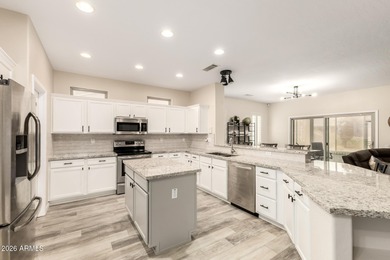 Resort-style living in 45+ active adult community! This popular on Cimarron Golf Club in Arizona - for sale on GolfHomes.com, golf home, golf lot