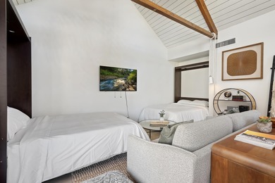 Pristine, fully renovated upper-level end-unit condo in the on Indian Wells Golf Resort and Country Club in California - for sale on GolfHomes.com, golf home, golf lot