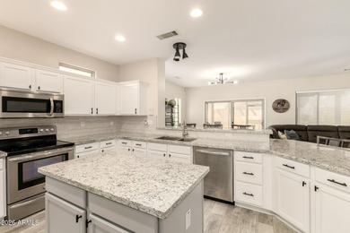 Resort-style living in 45+ active adult community! This popular on Cimarron Golf Club in Arizona - for sale on GolfHomes.com, golf home, golf lot