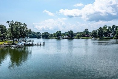 Fabulous views on Indian Creek with protected deep water just on Indian Creek Yacht and Country Club in Virginia - for sale on GolfHomes.com, golf home, golf lot