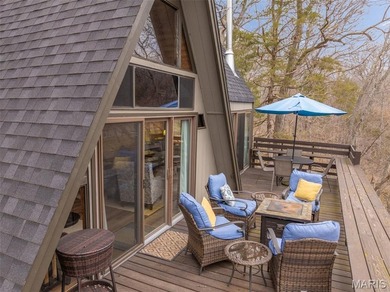 Your perfect Innsbrook escape with peaceful golf course views on Innsbrook Resort Golf Course in Missouri - for sale on GolfHomes.com, golf home, golf lot