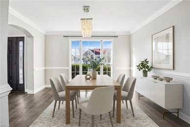 Nestled on the 7th hole of the prestigious Riverfront Golf Club on Riverfront Golf Club in Virginia - for sale on GolfHomes.com, golf home, golf lot