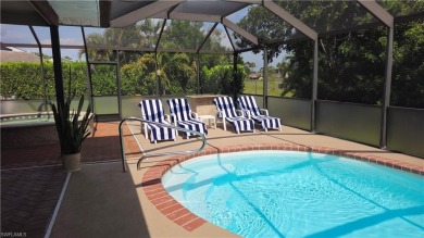 Spacious San Carlos home with pool & jacuzzi on a prime corner on Estero Country Club in Florida - for sale on GolfHomes.com, golf home, golf lot