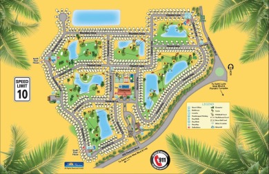 Well appointed back in lot with Tiki on the natural pond.  Soak on St. Lucie Trail Golf Club in Florida - for sale on GolfHomes.com, golf home, golf lot