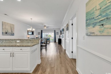 This elegant condo and well positioned maintenance free coastal on Myrtlewood Golf Course and Club  in South Carolina - for sale on GolfHomes.com, golf home, golf lot