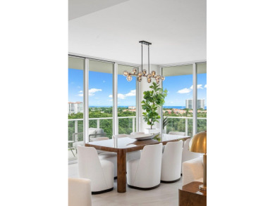 Perched on a high floor, Residence 801 at ALINA 210 is a corner on Boca Raton Resort and Club in Florida - for sale on GolfHomes.com, golf home, golf lot