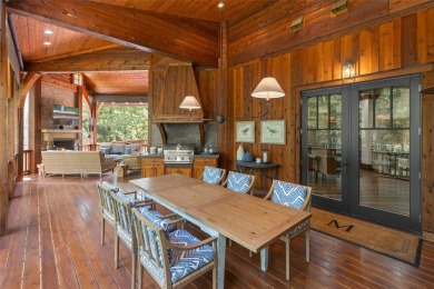 Welcome to a sophisticated mountain retreat on the banks of the on Cullasaja Club in North Carolina - for sale on GolfHomes.com, golf home, golf lot