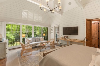 Welcome to a sophisticated mountain retreat on the banks of the on Cullasaja Club in North Carolina - for sale on GolfHomes.com, golf home, golf lot