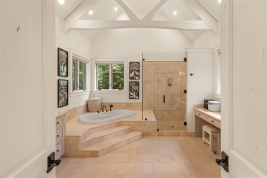 Welcome to a sophisticated mountain retreat on the banks of the on Cullasaja Club in North Carolina - for sale on GolfHomes.com, golf home, golf lot