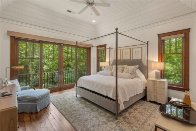 Welcome to a sophisticated mountain retreat on the banks of the on Cullasaja Club in North Carolina - for sale on GolfHomes.com, golf home, golf lot