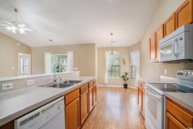 Elegant Ranch-Style Home with Serene Pond Views--Minutes from on Sandpiper Bay Golf and Country Club in North Carolina - for sale on GolfHomes.com, golf home, golf lot