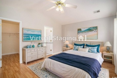 Elegant Ranch-Style Home with Serene Pond Views--Minutes from on Sandpiper Bay Golf and Country Club in North Carolina - for sale on GolfHomes.com, golf home, golf lot
