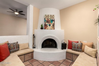 MUST SEE Mediterranean charm in single level patio home w/ rare on Arizona Grand Resort Golf Course in Arizona - for sale on GolfHomes.com, golf home, golf lot