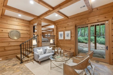 Welcome to a sophisticated mountain retreat on the banks of the on Cullasaja Club in North Carolina - for sale on GolfHomes.com, golf home, golf lot