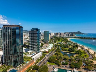 This beautiful Waiea 2-story Villa, 3 bedroom, 3.5 bathroom on Ala Wai Golf Course in Hawaii - for sale on GolfHomes.com, golf home, golf lot