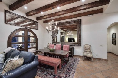 Custom designed, Mediterranean influenced home with imported on Ocotillo Golf Resort  in Arizona - for sale on GolfHomes.com, golf home, golf lot