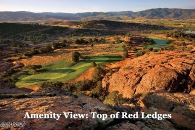 This premium homesite offers a gradual uphill slope with a on Red Ledges Golf Club in Utah - for sale on GolfHomes.com, golf home, golf lot