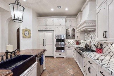 Custom designed, Mediterranean influenced home with imported on Ocotillo Golf Resort  in Arizona - for sale on GolfHomes.com, golf home, golf lot