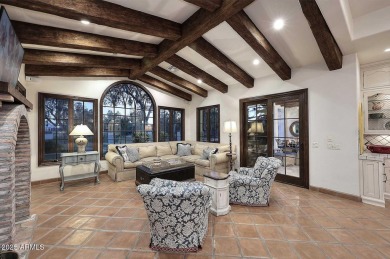 Custom designed, Mediterranean influenced home with imported on Ocotillo Golf Resort  in Arizona - for sale on GolfHomes.com, golf home, golf lot