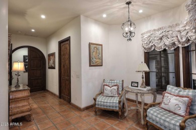 Custom designed, Mediterranean influenced home with imported on Ocotillo Golf Resort  in Arizona - for sale on GolfHomes.com, golf home, golf lot