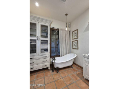 Custom designed, Mediterranean influenced home with imported on Ocotillo Golf Resort  in Arizona - for sale on GolfHomes.com, golf home, golf lot