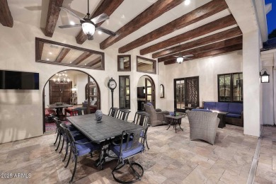 Custom designed, Mediterranean influenced home with imported on Ocotillo Golf Resort  in Arizona - for sale on GolfHomes.com, golf home, golf lot
