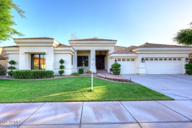 Custom designed, Mediterranean influenced home with imported on Ocotillo Golf Resort  in Arizona - for sale on GolfHomes.com, golf home, golf lot