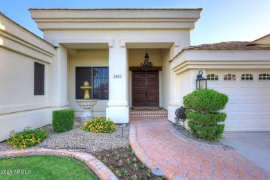 Custom designed, Mediterranean influenced home with imported on Ocotillo Golf Resort  in Arizona - for sale on GolfHomes.com, golf home, golf lot