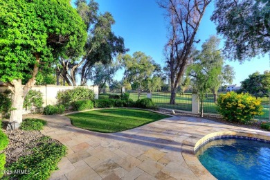 Custom designed, Mediterranean influenced home with imported on Ocotillo Golf Resort  in Arizona - for sale on GolfHomes.com, golf home, golf lot