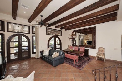 Custom designed, Mediterranean influenced home with imported on Ocotillo Golf Resort  in Arizona - for sale on GolfHomes.com, golf home, golf lot