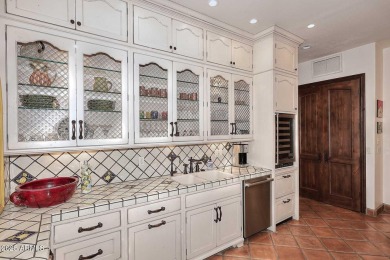 Custom designed, Mediterranean influenced home with imported on Ocotillo Golf Resort  in Arizona - for sale on GolfHomes.com, golf home, golf lot