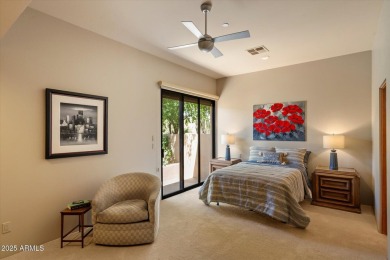 Organic contemporary with breathtaking views of Black Mountain on The Boulders Resort Golf Club in Arizona - for sale on GolfHomes.com, golf home, golf lot