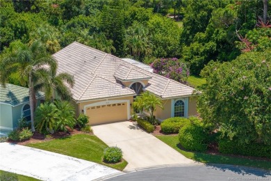 Charming Oasis in Ballantrae! Step inside this Light and Bright on Santa Lucia River Club in Florida - for sale on GolfHomes.com, golf home, golf lot