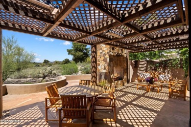 Organic contemporary with breathtaking views of Black Mountain on The Boulders Resort Golf Club in Arizona - for sale on GolfHomes.com, golf home, golf lot