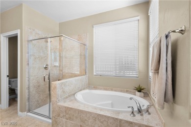 This single-level 3-bedroom, 2.5-bathroom home with a den, built on Wolf Creek At Paradise Canyon in Nevada - for sale on GolfHomes.com, golf home, golf lot