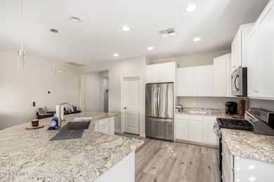 Popular Senita plan by Pulte with beautiful cabinetry in the on Poston Butte Golf Club in Arizona - for sale on GolfHomes.com, golf home, golf lot